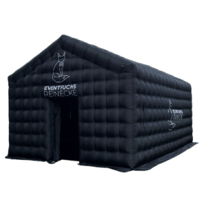 Pop Up Club - schwarze aufblasbare Disco