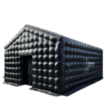 Pop Up Disco - schwarze aufblasbare Disco