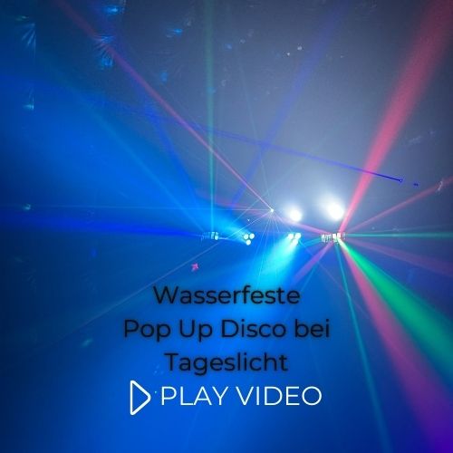 Wasserfeste Aufblasbare Disco