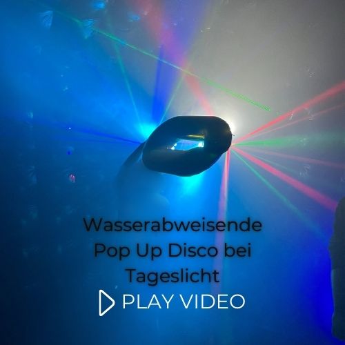 Wasserabweisende Aufblasbare Disco