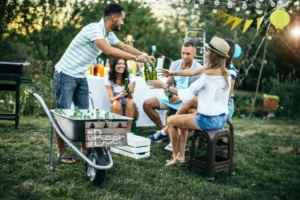 privaten Feiern im kleinen Rahmen